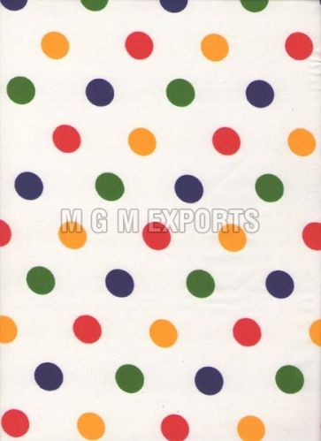 Polyester Dotted Printed Fabric