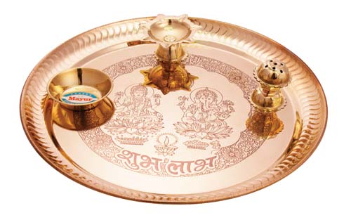 Brass pooja items