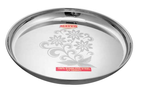 Stainless Steel Dinner Plates