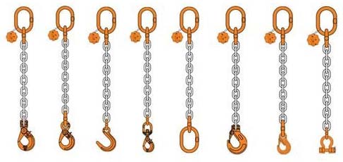 Metal Lifting Chain Slings, Technics : Machine Made