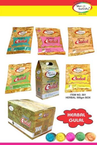 Herbal Gulal, Packaging Type : In Plastic Bags