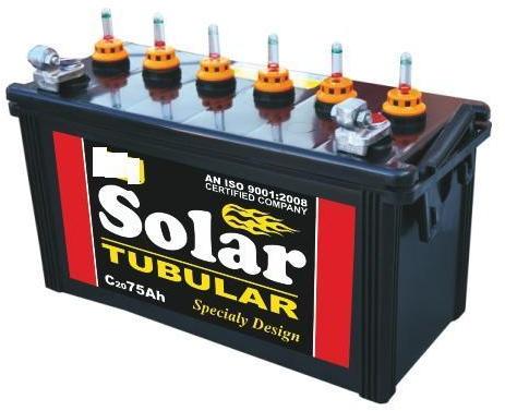 Okaya Solar Tubular Battery, For Home Use, Industrial Use, Voltage : 0-25AH, 100-125AH, 125-150Ah