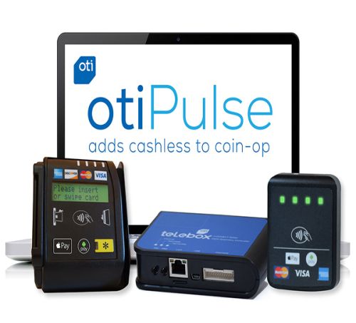 OTIPulse Cashless Payment Solution For Coin-Op Pulse Machines
