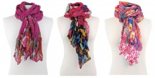 Printed Cotton Fashion Scarves, Style : Modern