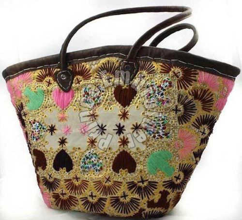 Embroidered Handbags, For Wedding, Pattern : Printed