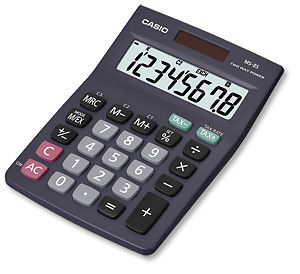 Plastic Casio Calculator, For Bank, Office, Size : 4x4Inch, 6x6Inch