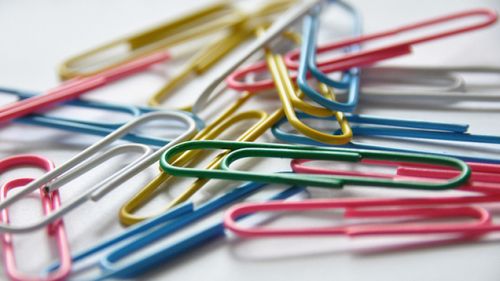 Coated Aluminium Paper Clip, Size : 2cm, 5cm