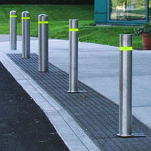 Stainless Steel Bollards, Size : Customized