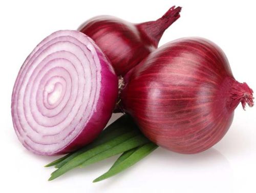 Oval-Round Red Onion, Packaging Type : Jute Bags, Net Bags