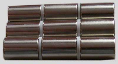 Polished Earth Metals Cylinderical Magnet, For Electrical Use, Industrial Use, Size : 100/50/10, 140/70/20
