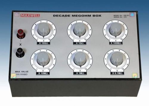 Decade Megohm Box