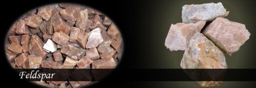 Feldspar Lumps, State : Clean Natural Lumps (Crushed & Graded),solid
