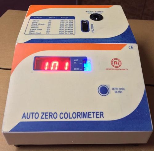 Auto Zero Colorimeter