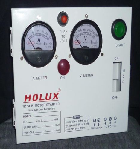 Single Phase Control Panel (HSS-MCB-WS), For Power Factor, Voltage : 440V, 110V, 220V, 380V