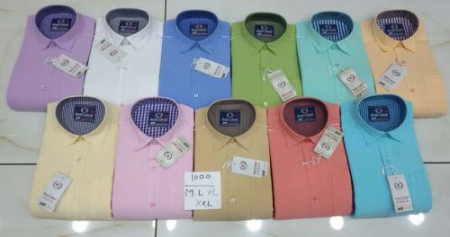 Plain Mens Cotton Casual Shirts, Size : XL