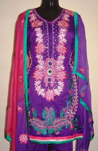 Ladies Embroidered Suits