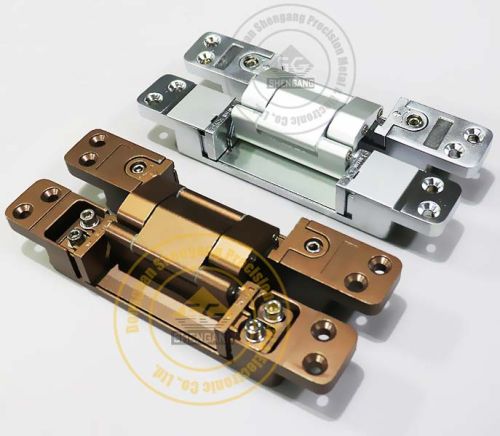 Pearl Nickel Zinc Alloy Heavy Duty Hinges