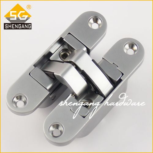 Pearl chrome zinc alloy Invisible 180 Degree Hinges Koblenz Hinge