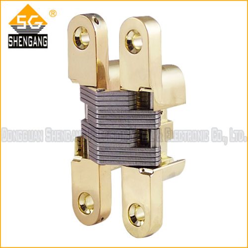Green antique bronze Zinc Alloy Concealed Hinges For Doors