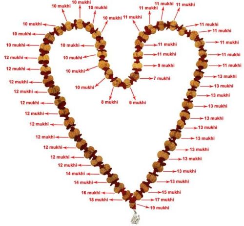 Natural Gaurishankar Mala, For Wear, Style : INDIAN