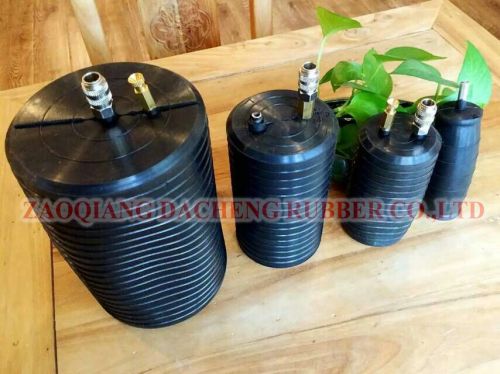 DACHENG Inflatable Rubber Bladder With Two Valves