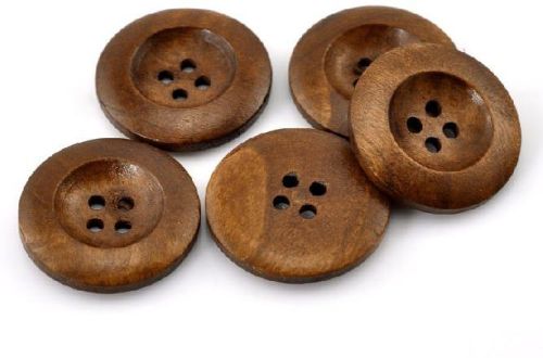 Wooden Buttons, Packaging Type : Box, Packet