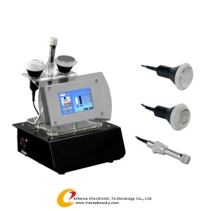 AT-1219 Black Portable Tripolar RF Slim Beauty Machine, Body Slimming