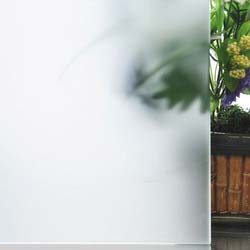 Plain Frosted Glass, Shape : Customized