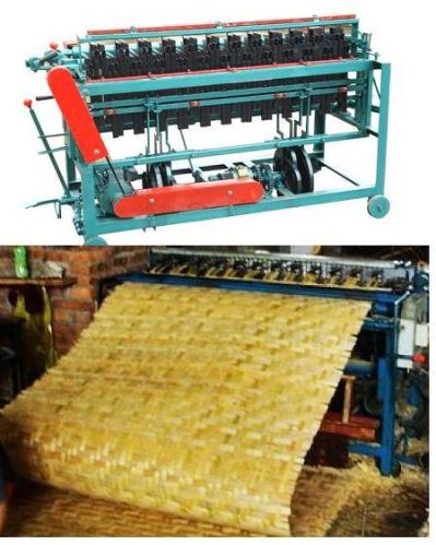 Bamboo Mat Weaving Making Machine Manufacturing Production Line