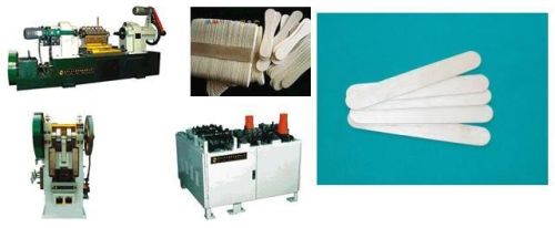 Ice Cream Stick Machine, Ice Cream Stick Production Lien, Rotary Cutter, Veneer Lathe, Stick Forming Machine, Stick Drying System, Polishing Machine
