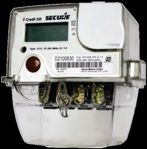 Single Phase Static Energy Meter