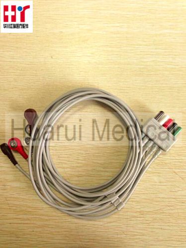 Mindray 5- Lead ECG Trunk Cable With Aha Snap