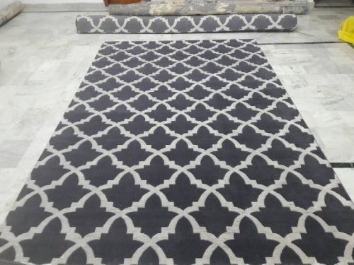 Imported Wool + Indian Cotton Indo Nepali Carpets, For Floor Covering, Style : Long Pile