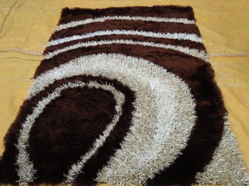 Washed 300gm Printed Polyester Shaggy Carpets, Size : 2x3, 3x5, 4x6, 5x8, 6x9, 5x7, 8x10, 8x11
