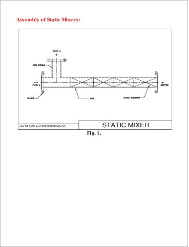 Black Automatic Non Polished FRP Static Mixer, Feature : Easy To Use