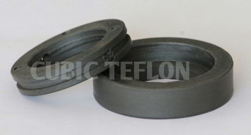 Round Carbon Filled PTFE Seal, Color : Black