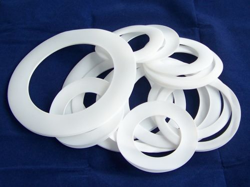 CPS Round Polished PTFE Gasket, For Industrial, Packaging Type : Packet