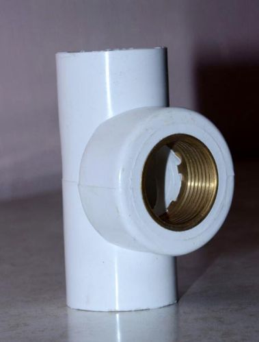 UPVC Brass Tee