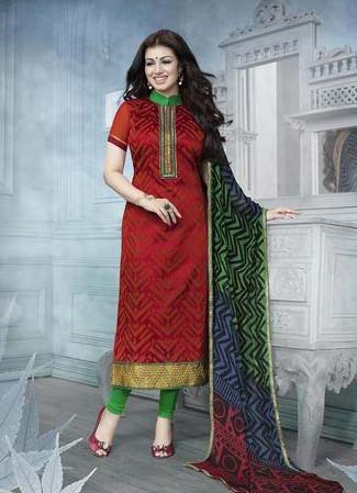 Chanderi Dress Material