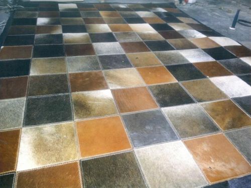 Leather carpets