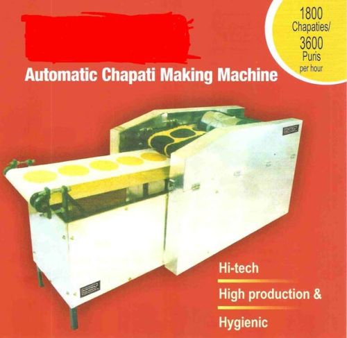 100-500kg Automatic Chapati Making Machine, Certification : CE Certified