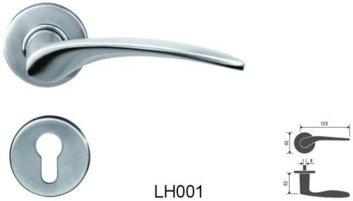 Door Handle In Stainless Steel, Packaging Type : Silver
