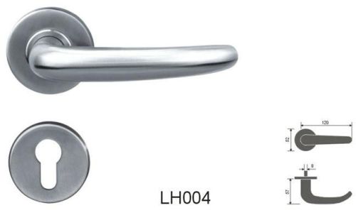 SS Solid Lever Handle, Packaging Type : Silver