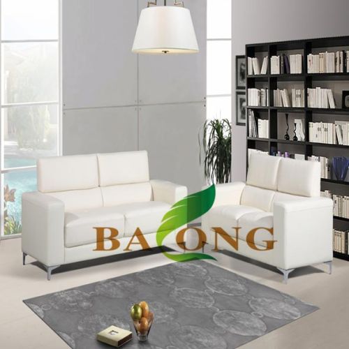 White Leather Corner Sofa, Packaging Type : all color