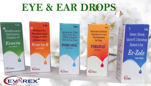 Eye and Ear Drops, Form : Liquid