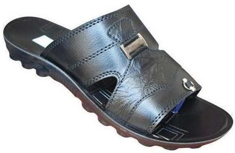 Mens Leather Slippers