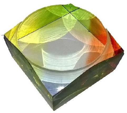 Glossy Plain Gifting Promotion Acrylic Paperweight, Feature : Alluring Look, Attractive Shape