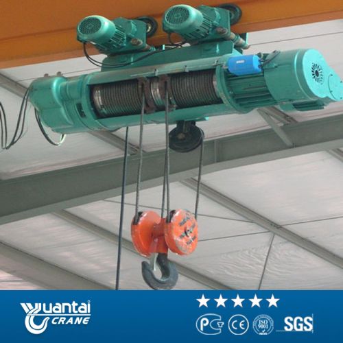 Yuantai Certified Professional Customize Cd1/md1 Wire Rope Electric Hoist