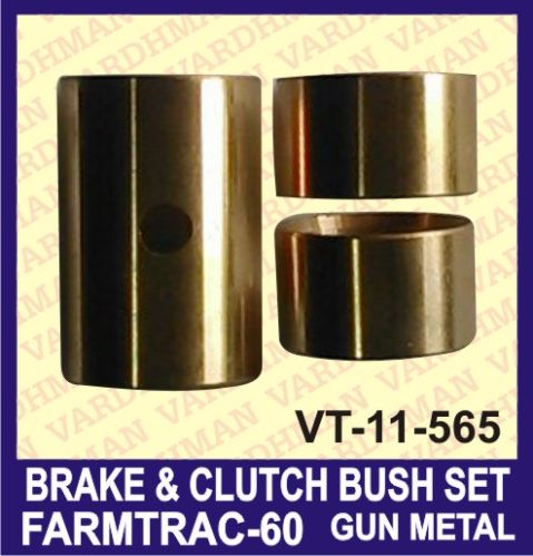 Round Brake & Clutch Bush Set, Color : Golden