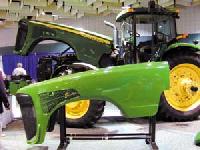 Canvas Plain Tractor Hood, Thickness : 2mm, Length : 70inch